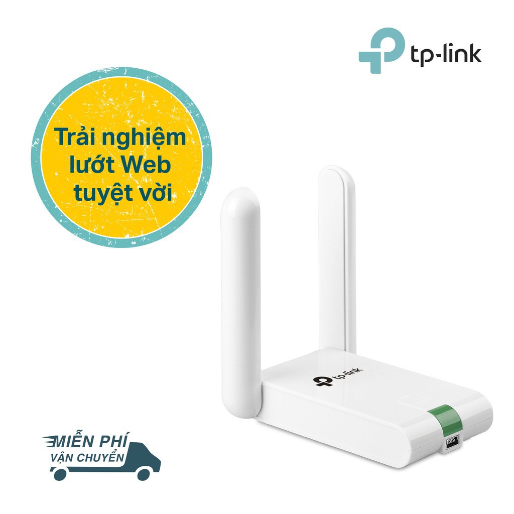 TP-Link USB wifi (USB thu wifi) Chuẩn N 300Mbps TL-WN822N - Hãng phân phối chính thức