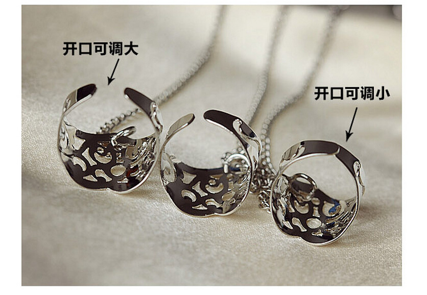 Vòng Tay Kèm Nhẫn Phong Cách Retro Dành Cho Nữ