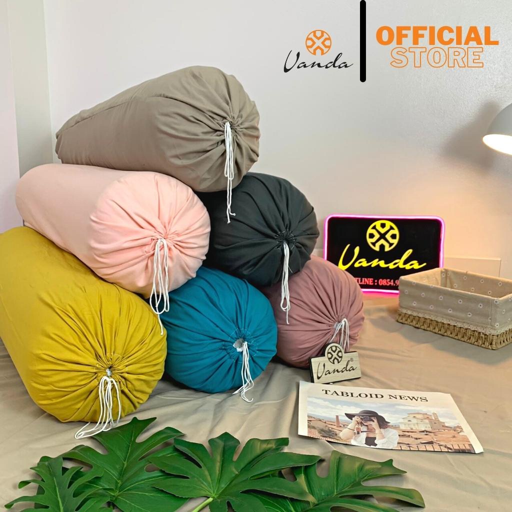 Vỏ Gối Ôm Trơn Basic Cotton Tici TC VANDA Vải Nhập Khẩu Nhiều Màu Săc