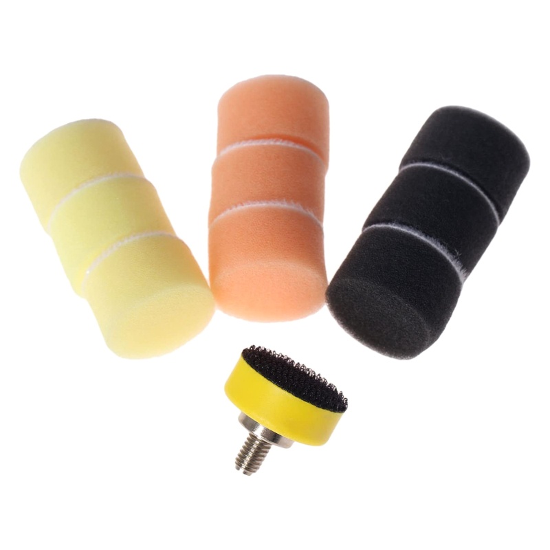 Set 50 Miếng Bọt Biển Đánh Bóng Xe Hơi / Nhà Cửa 25mm Tiện Dụng