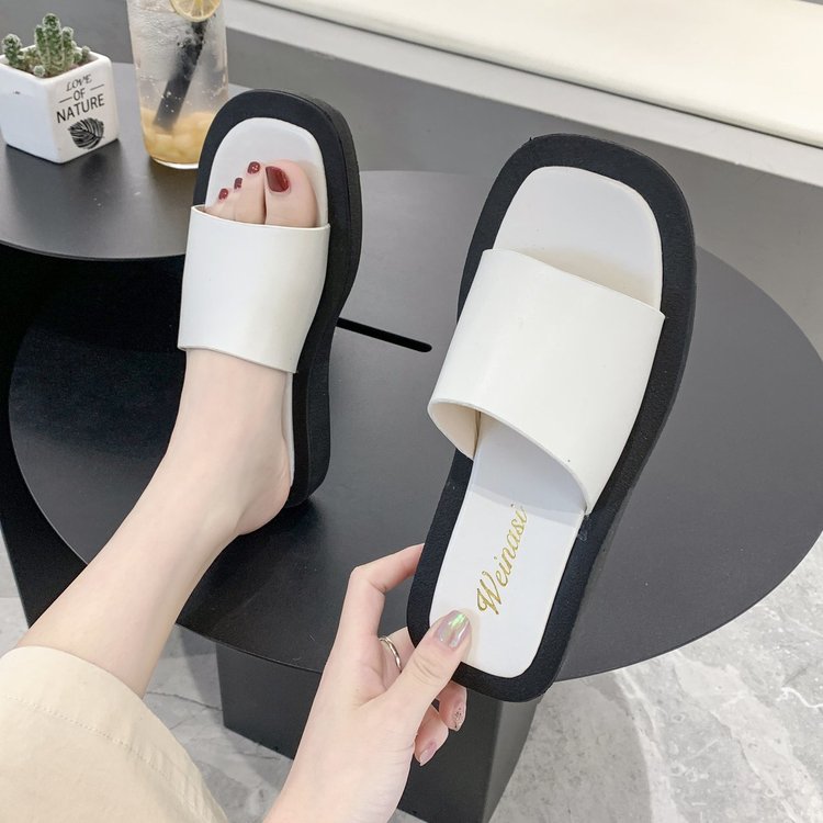 [ Mã 66CBSALE giảm 30K đơn 200K] Dép Nữ Đế Bệt Quai Ngang Thoải Mái Thời Trang | BigBuy360 - bigbuy360.vn