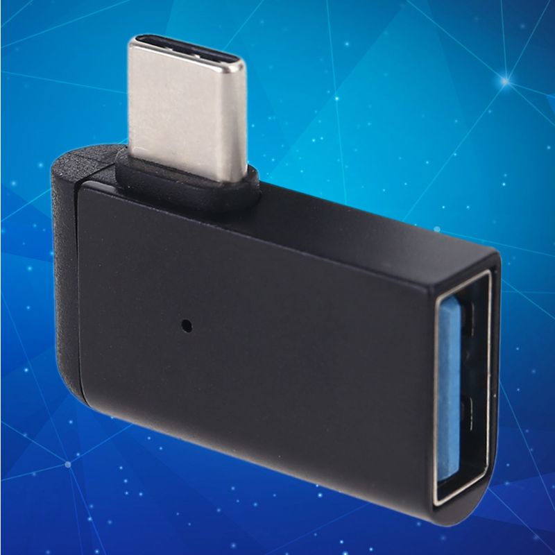 Đầu Chuyển Đổi OTG Góc 90 Độ Cho Laptop / Điện Thoại