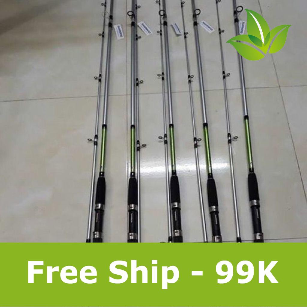 Cần shimano 2 khúc đặc ruột 2m7 hàng chuẩn