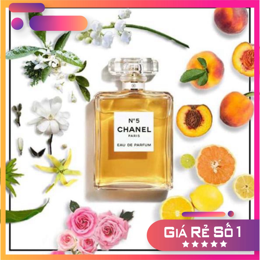 Nước hoa  Nữ CHANEL N5 Eau De Parfum 100ml  Hương Thơm Hoa Cỏ Aldehyde- Chisman Rẻ Nhất Shopeee