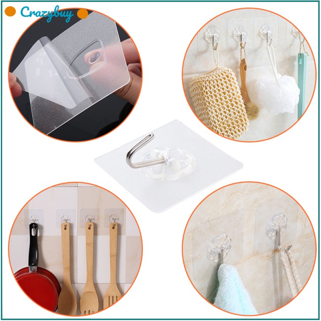 10 Móc treo đồ dùng trong nhà tắm có thể tái sử dụng