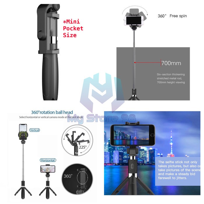 Kẹp Mini Có Thể Kéo Dài Điều Khiển Từ Xa Tiện Dụng | BigBuy360 - bigbuy360.vn