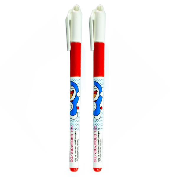 Vỉ 2 Bút Gel Thiên Long GEL-012/DO - Màu Đỏ