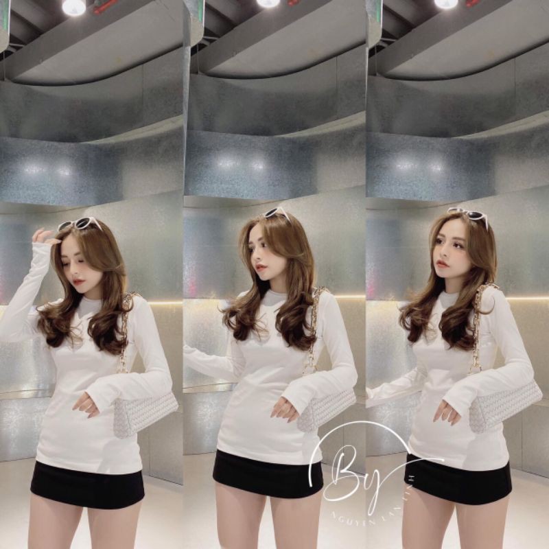 Áo thun trơn ôm body