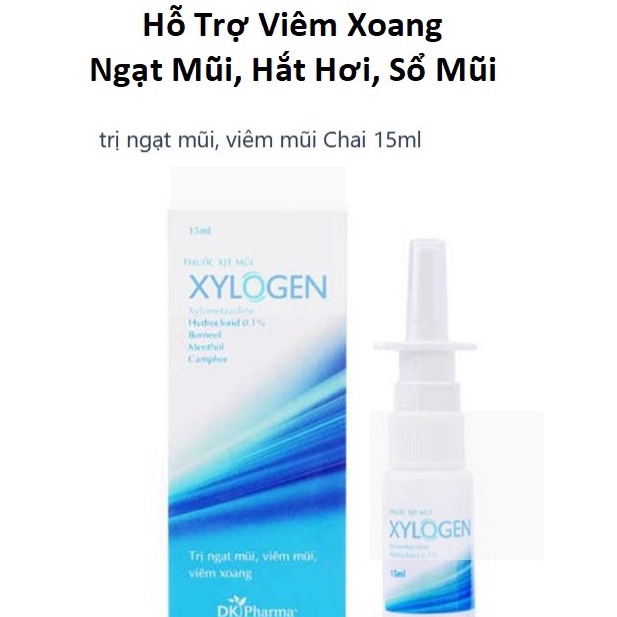 Hỗ Trợ Viêm Xoang, Ngạt Mũi, Hắt Hơi, Sổ Mũi