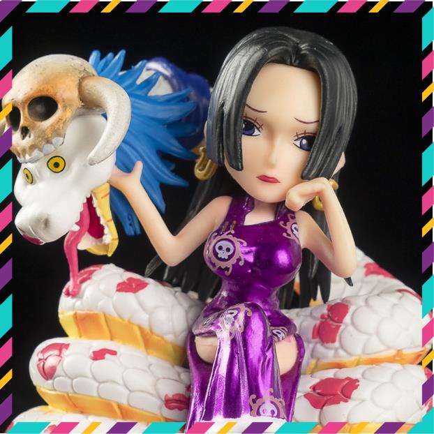 Mô hình One Piece Boa Hancock nữ hoàng hải tặc cao 8cm , tượng Figure