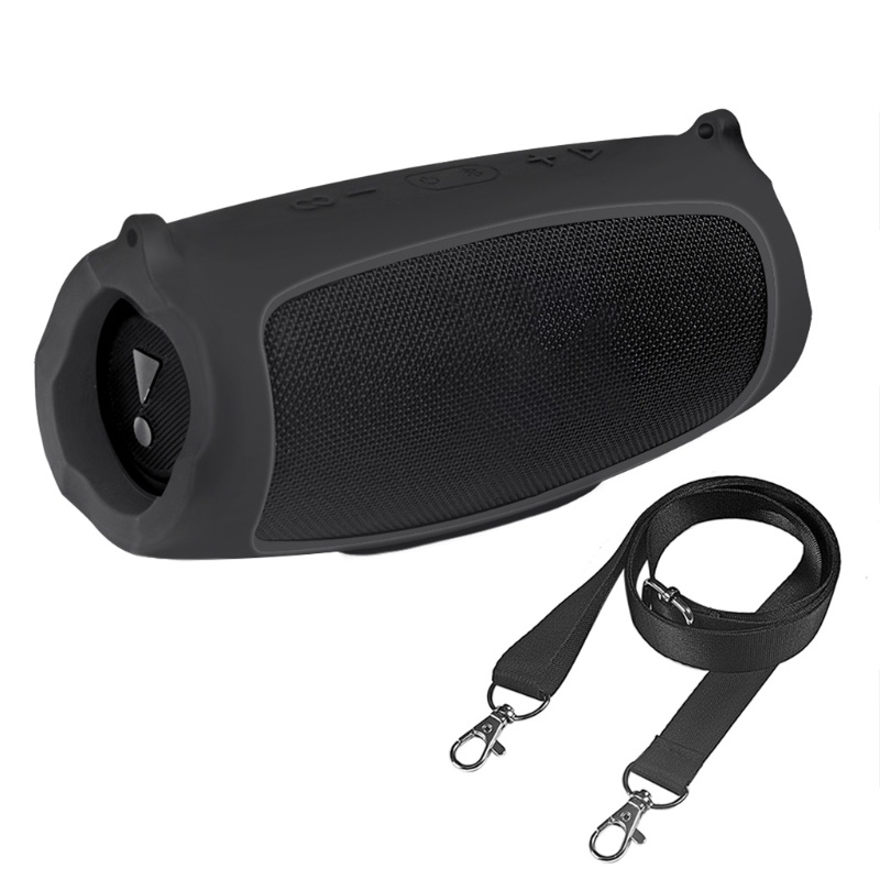 1 Vỏ Silicon Bảo Vệ Loa Bluetooth JBL Charge 5 Có Dây Đeo
