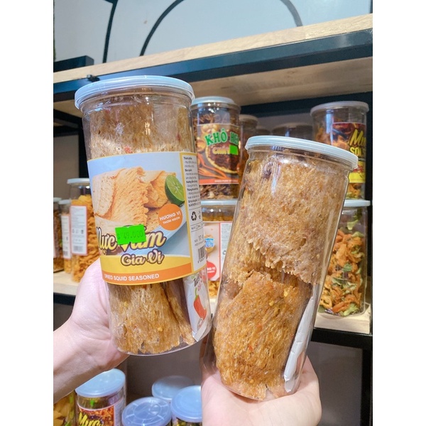 🦑🐙 MỰC CÁN TẨM GIA VỊ LON PET 300G 🐙🦑