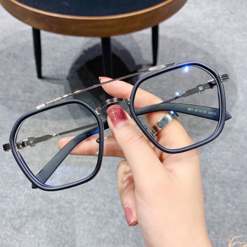 COD Mắt Kính Chống Bức Xạ Hai Chùm Kính Chống Ánh Sáng Xanh Phong Cách Phi Công Cổ Điển Thời Trang Cho Nam Và Nữ