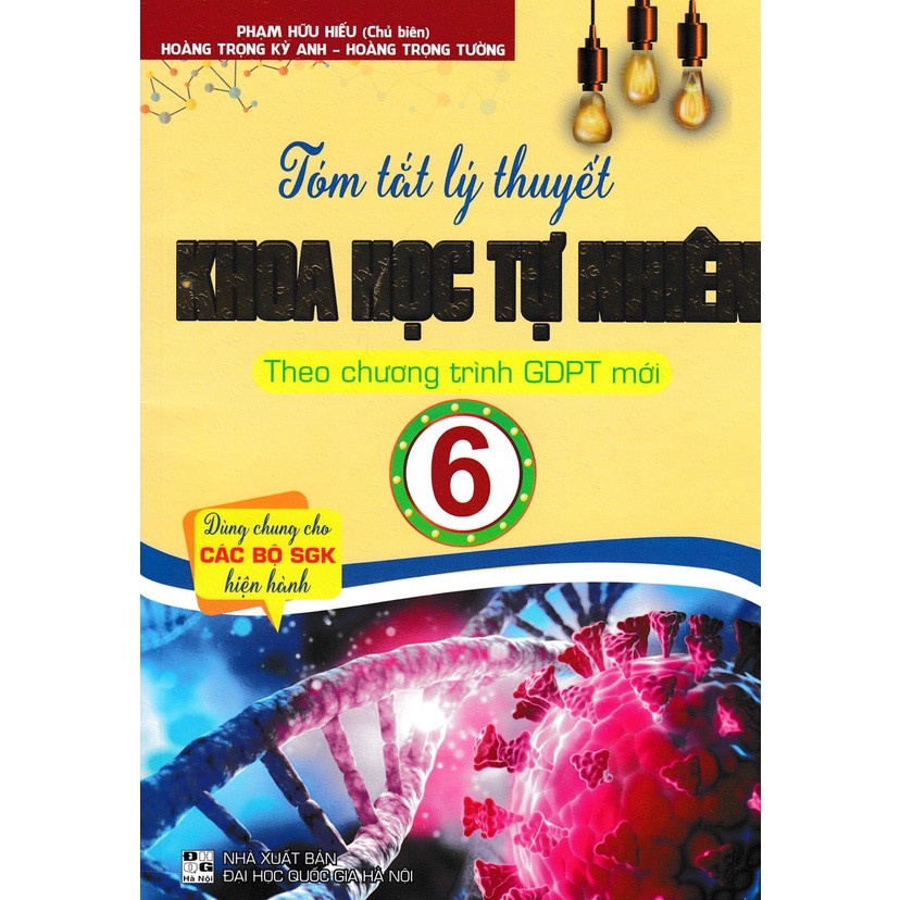 Sách - Tóm Tắt Lý Thuyết Khoa Học Tự Nhiên Lớp 6 ( Theo Chương trình GDPT Mới )