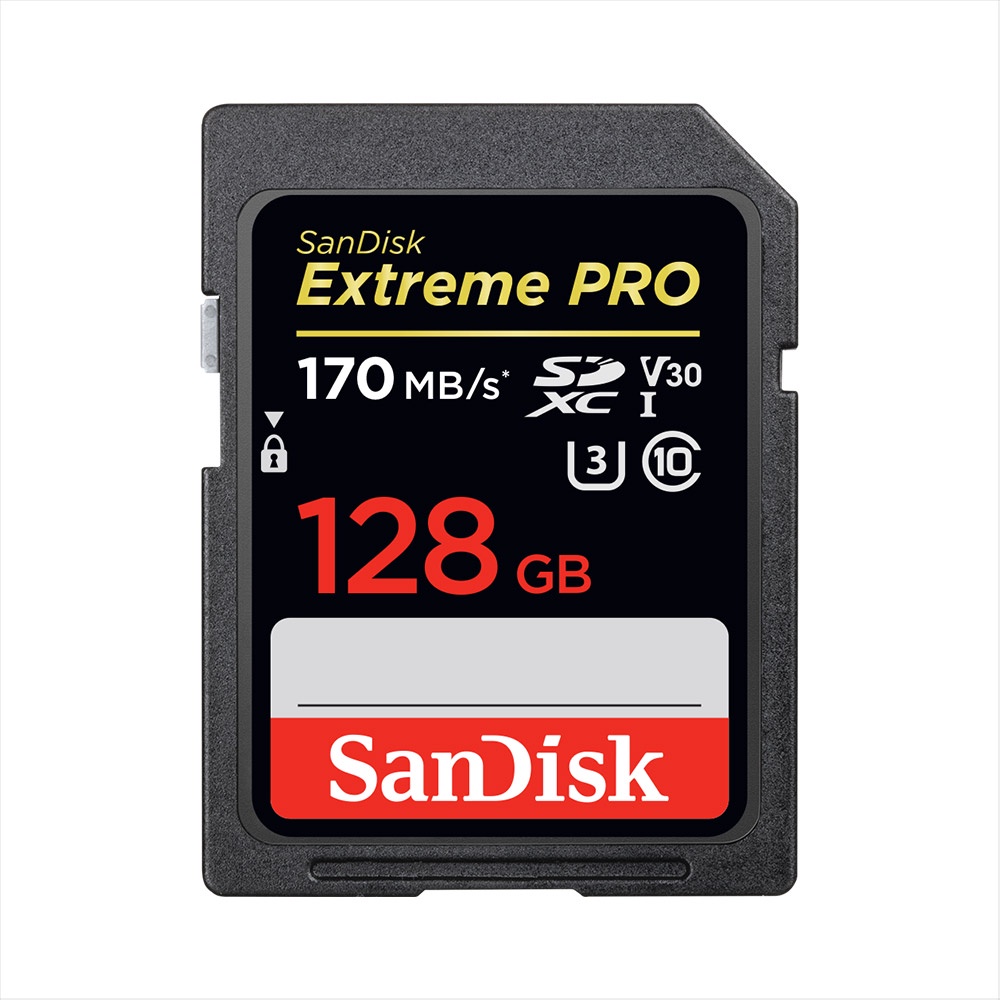 Thẻ nhớ SDXC Sandisk 128GB Extreme Pro (Class 10) - SDSDXXY-128G-GN4IN