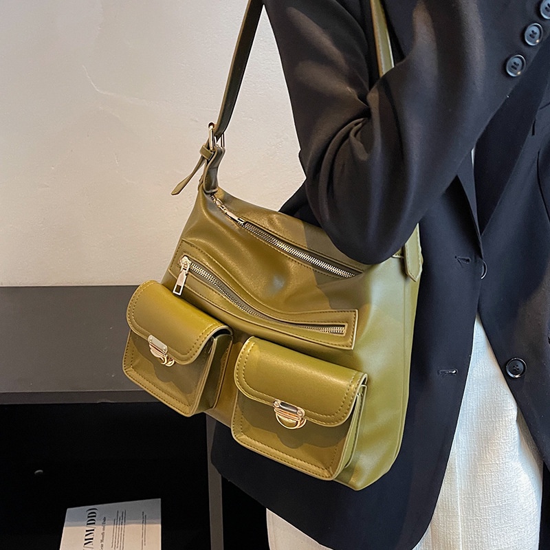 Túi Xách Bucket Đeo Vai Phong Cách Thời Trang Retro Dành Cho Nữ