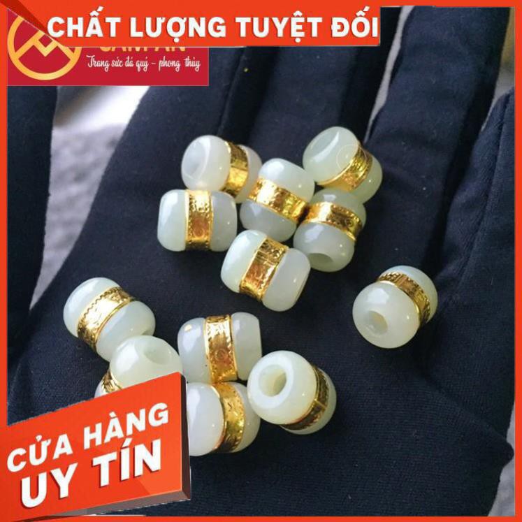 Chuỗi Vòng Tay Dâu Tây Xanh - Trang sức phong thủy CẨM AN