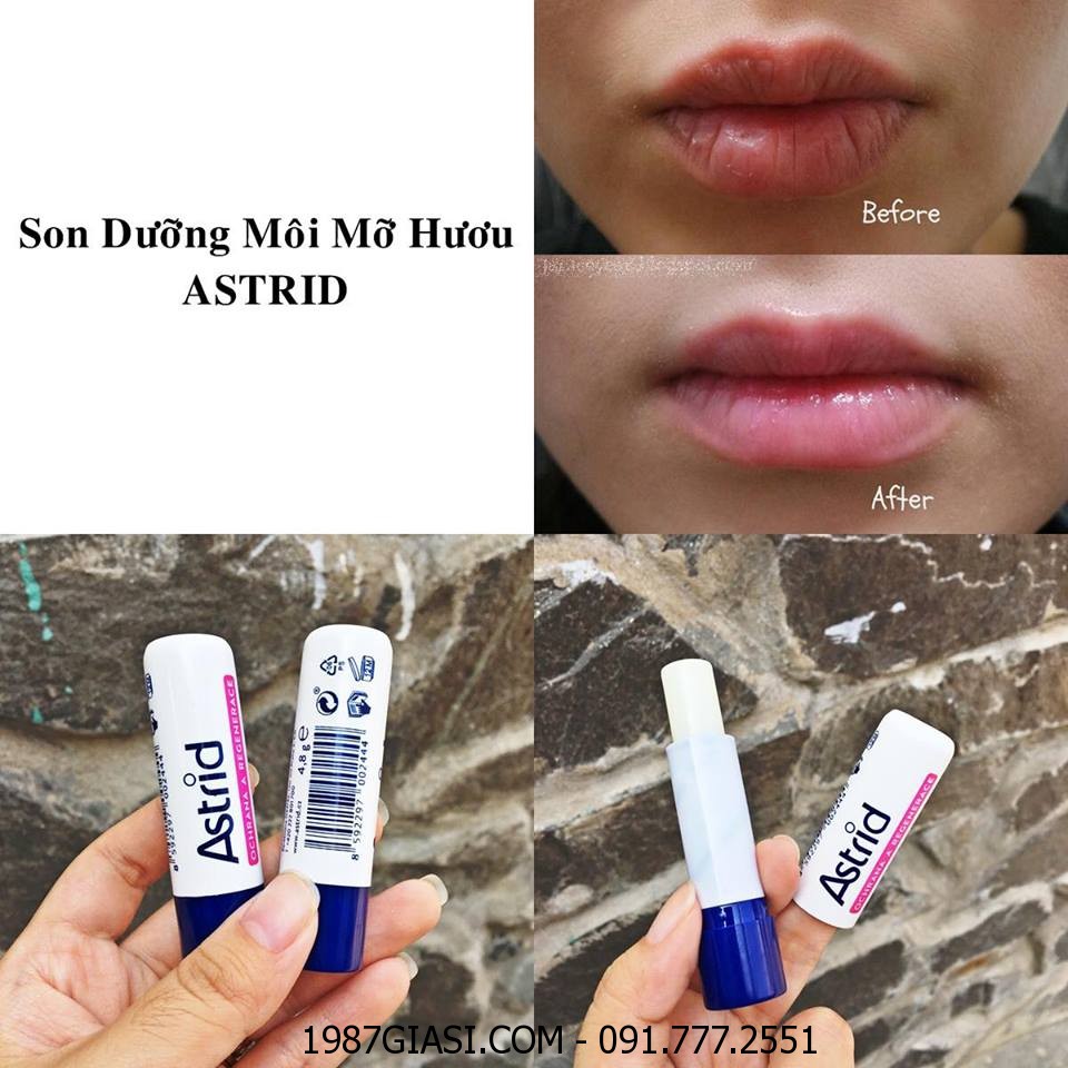 Son Dưỡng Mỡ Hươu Astrid Cộng Hòa Séc 4.8g