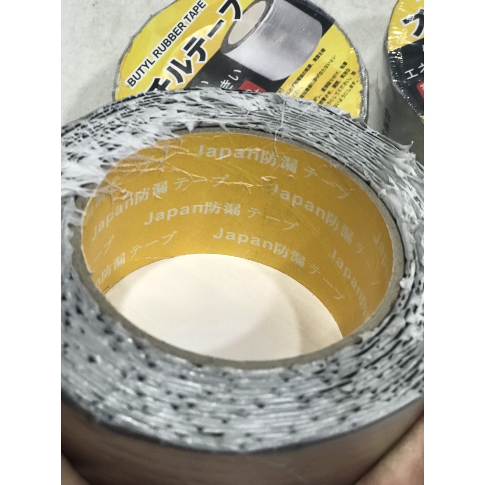 BUTYL RUBBER TAPE Băng keo chống thấm dột công nghệ Nhật Bản  - Chống dột mái tôn - Chống thấm nước