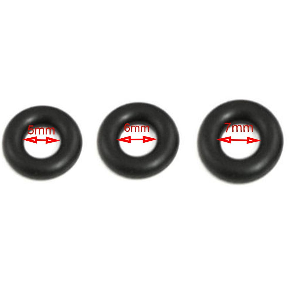Set 100 Vòng Cao Su Màu Đen Chuyên Dụng Cho Câu Cá