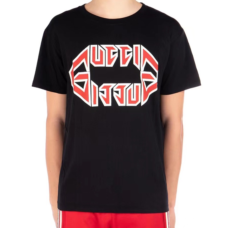Áo Thun Gucci Tay Ngắn In Logo Gucci Cá Tính Cho Nam 493117Xajai0