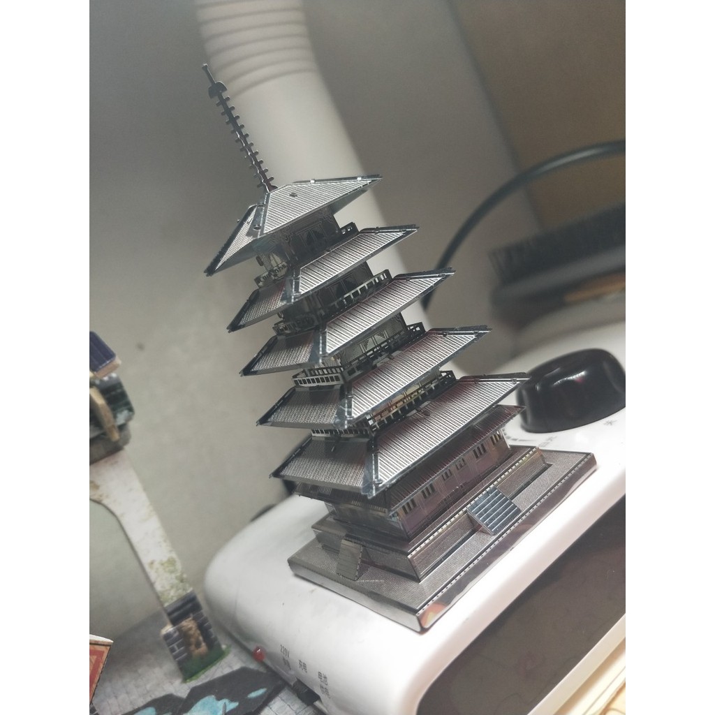 Mô Hình Lắp Ráp 3d Tháp Toji - Kyoto