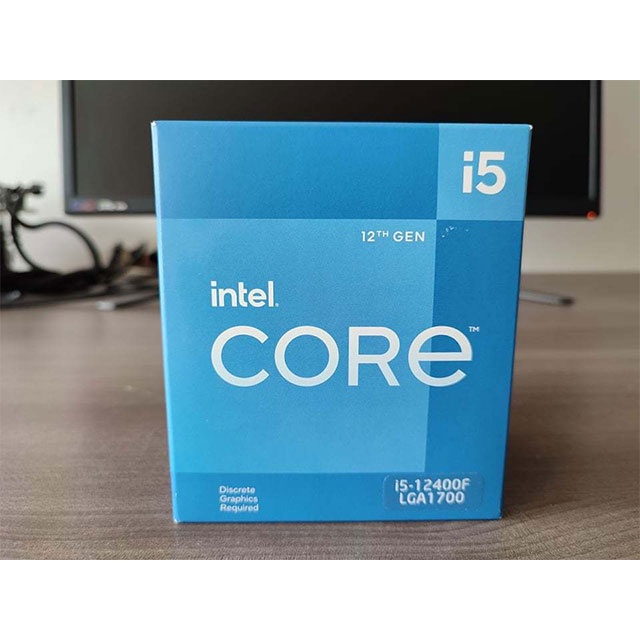 CPU Intel Core i5-12400F (Upto 4.4Ghz, 6 nhân 12 luồng, 18MB Cache, 65W) - Socket Intel LGA 1700) full box hãng BH 3 Năm