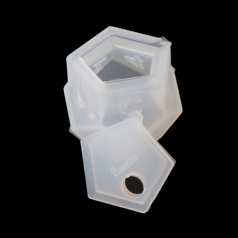 Khuôn Silicon Trong Suốt Hình Tam Giác 7 Hình Vuông Dùng Làm Trò Chơi Tại Nhà