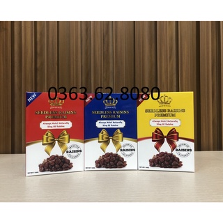 Nho khô seedless raisin california 100g hàng tết 2023 date moi