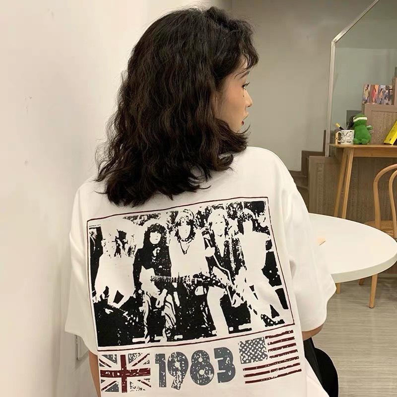 ÁO UNISEX IN HÌNH CỜ SAU LƯNG