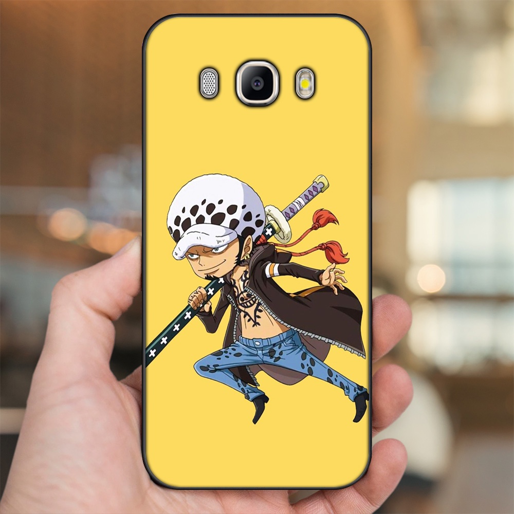 Ốp lưng Samsung J5 2016, J7 2016 viền đen in hình Law One Piece
