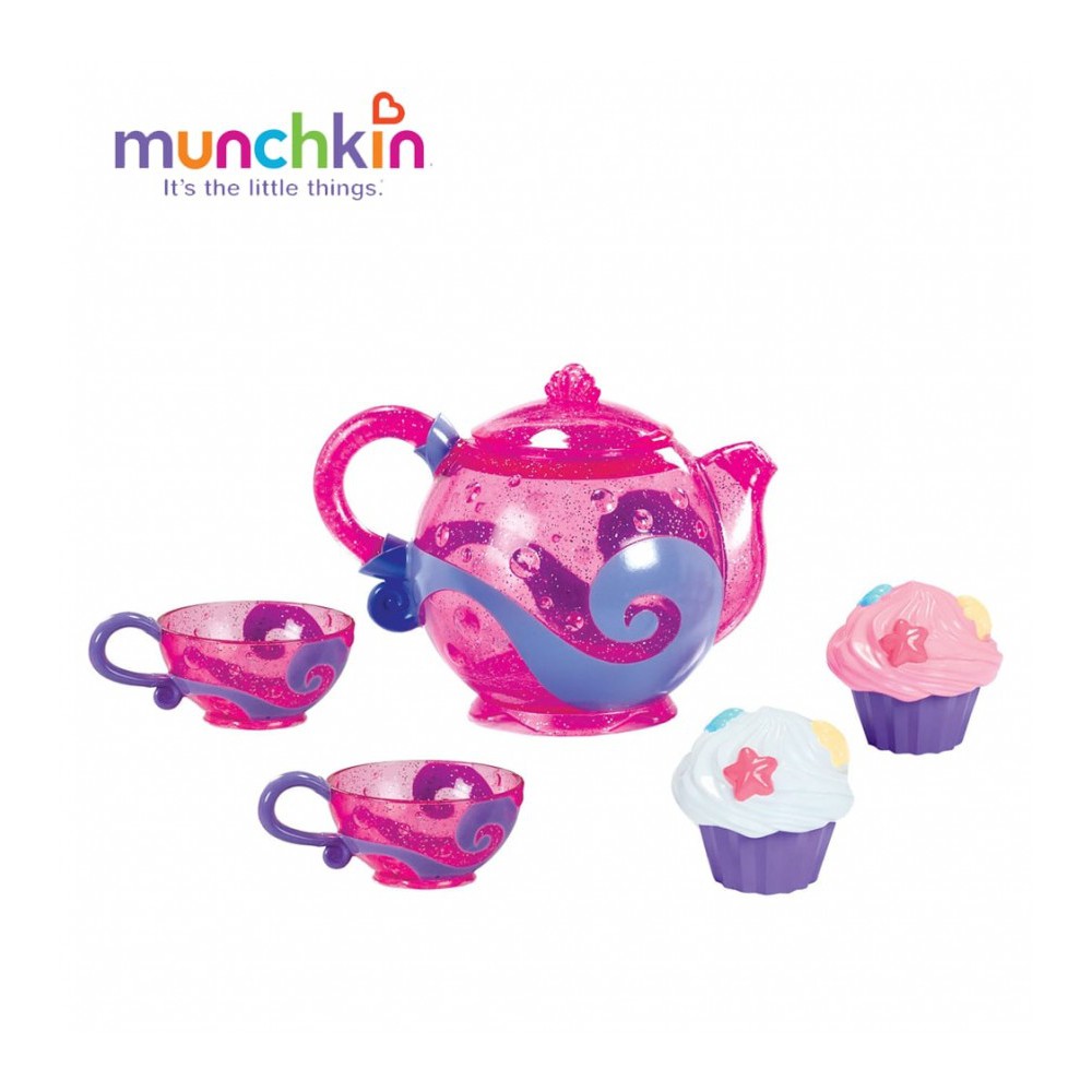 Bộ tiệc trà trong nhà tắm Munchkin - đồ chơi cho bé sáng tạo ngay cả khi tắm