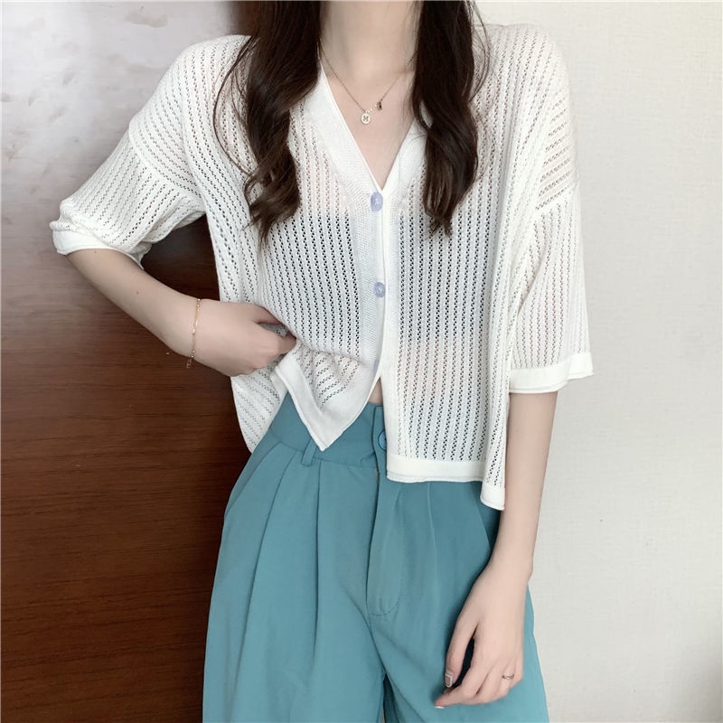 Áo Khoác cardigan Dệt Kim Mỏng Cổ Chữ V Thời Trang Dành Cho Nữ 2022 JL-TX-169