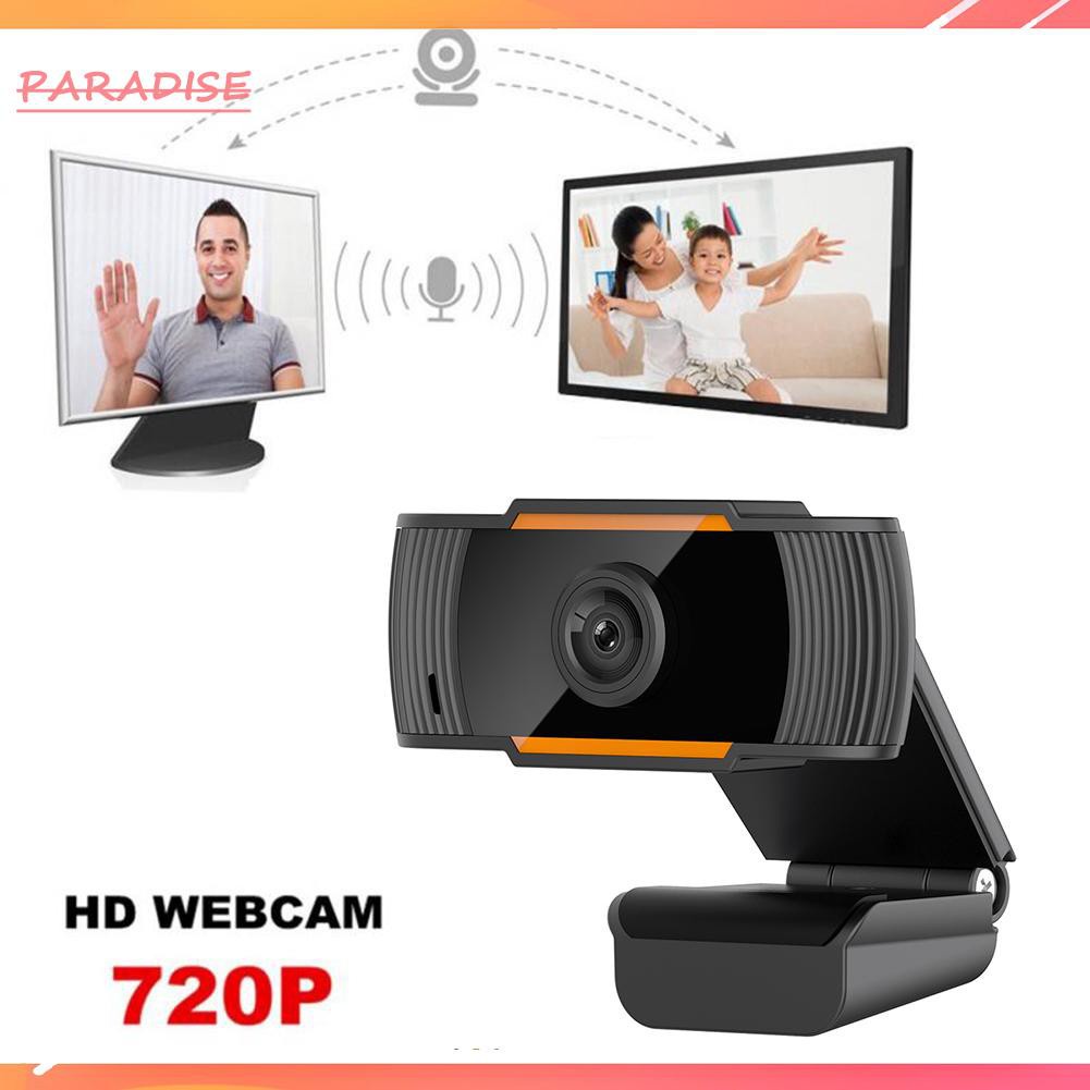 Webcam Hd 720P kết nói Usb và âm thanh cổng 3.5mm tự động Lấy Nét C30