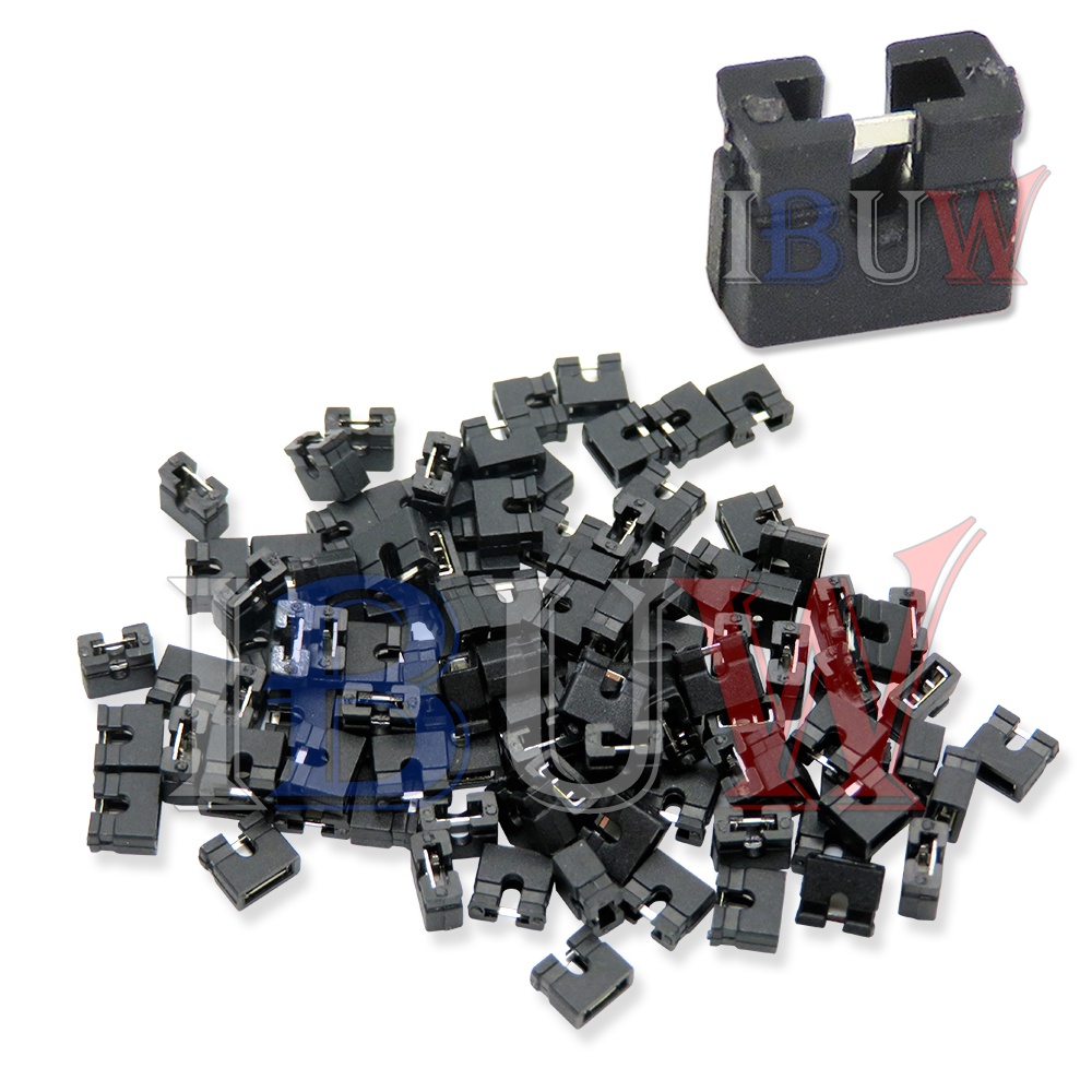 100 Chốt Gài Màu Đen 2.0mm 2.0mm