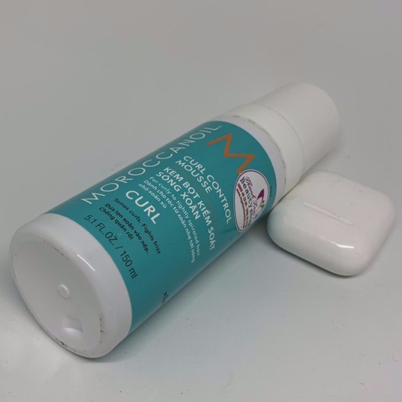 Chính hãng  Kem bọt kiểm soát sóng xoăn Moroccanoil Curl Control Mousse 150ml