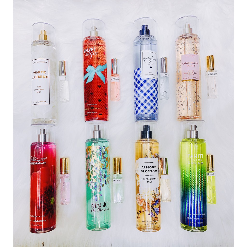 (FREESHIP 50K)[ 30ml ] XỊT THƠM BATH AND BODY WORKS