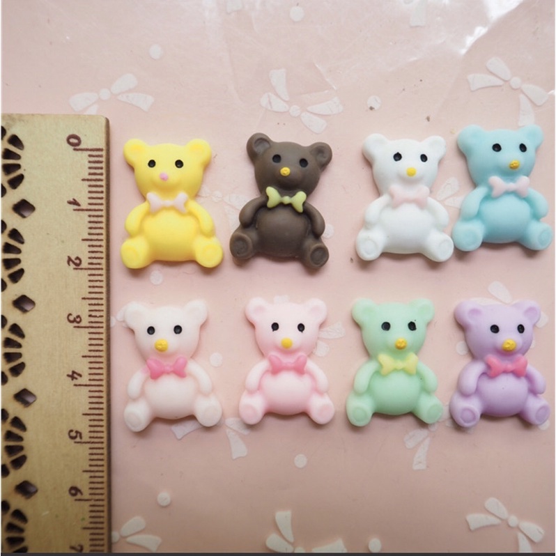 CHARM GẤU TRẮNG HỒNG
