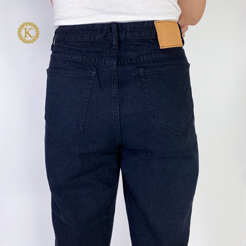 Quần jean đen bigsize kimfashion, quần ulzzang from rộng bigsize BGD75-4 60-90kg