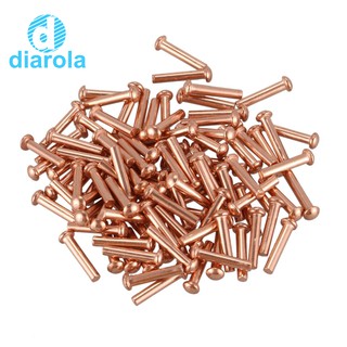 Set 100 đinh tán làm bằng đồng 5/64inch x 25/64 inch