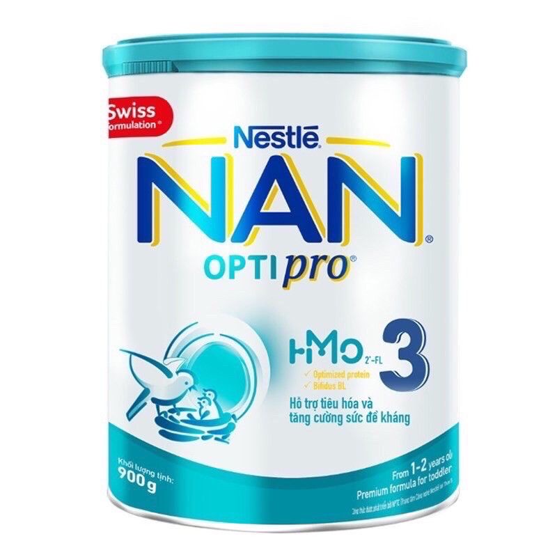 Sữa  bột Nan Optipro số 3 lon 900g