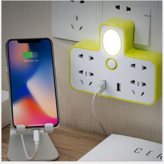 Ổ điện có cổng usb kèm đèn ngủ