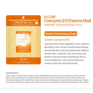 Resilience Mjcare 10ea Essence Mask Sheet (7 Types)