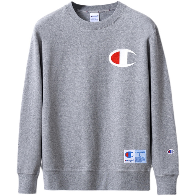 Áo Sweater Cổ Tròn Dáng Rộng In Logo Champion Thời Trang Cho Nam Và Nữ