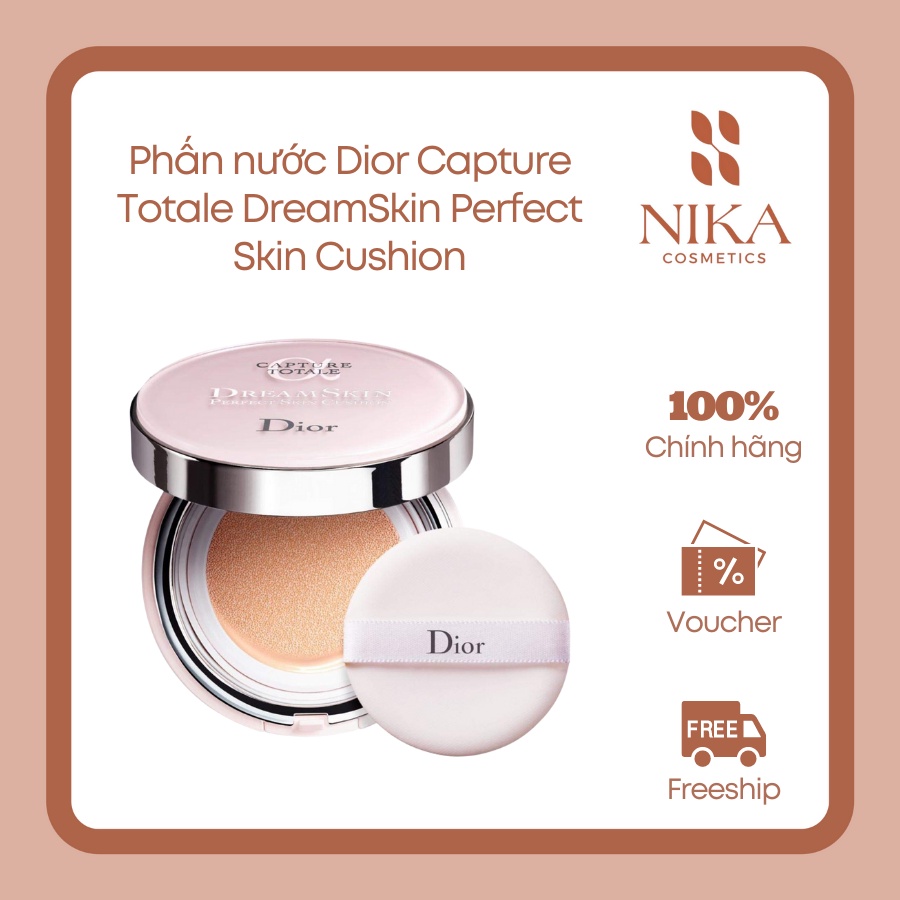 Phấn nước Di.or Capture Totale DreamSkin Perfect Skin Cushion 15g [Nika Cosmetics]