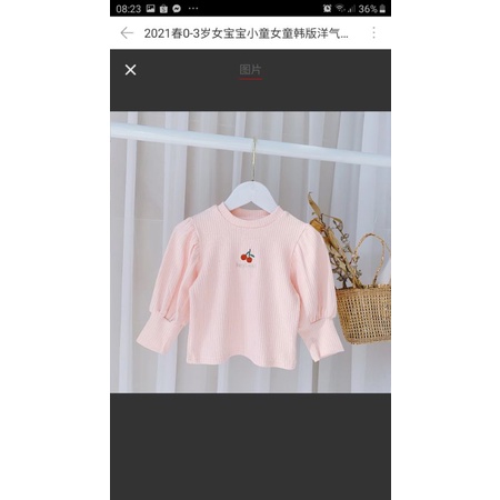 Áo thun ôm bé gái