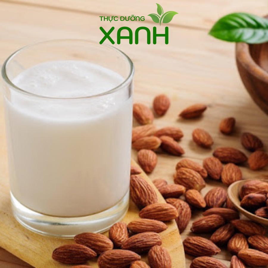 500Gr Hạt Hạnh Nhân Mỹ  Ăn Kiêng & Giảm Cân - Thực Dưỡng Xanh