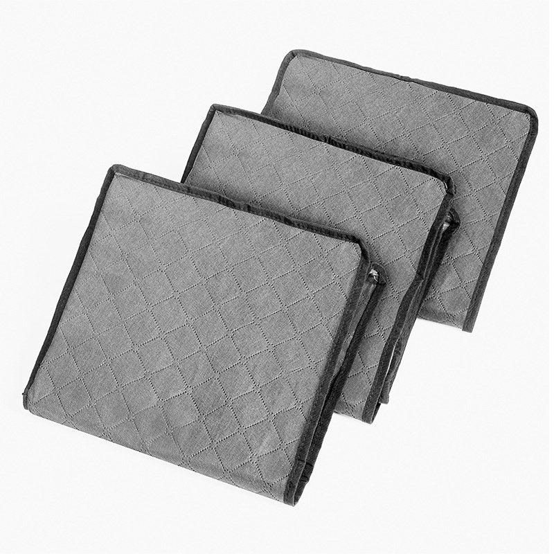 Hộp Đựng Chăn Mền / Áo Len Bằng Vải Không Dệt Sức Chứa Lớn Có Thể Gấp Gọn