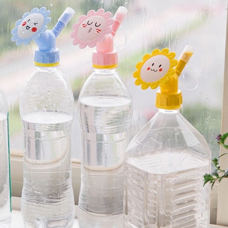 (Bán Buôn Sỉ) Bình Tưới Nước - Vòi Tưới Nước Hai Đầu Hình Hoa Hướng Dương Dễ Thương T2 - #voituoicay