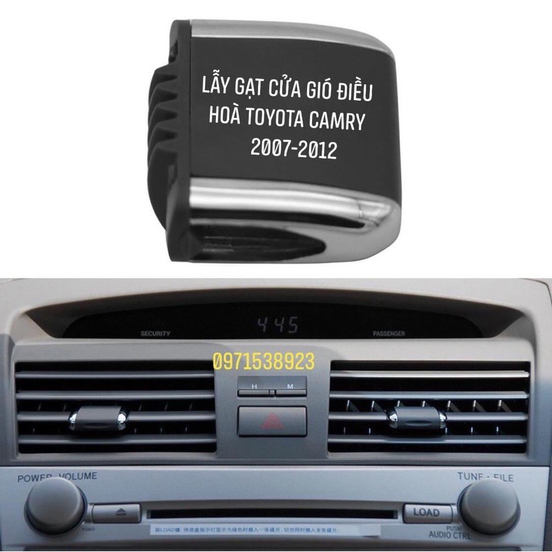 Lẫy gạt cửa gió điều hoà camry 2007-2012